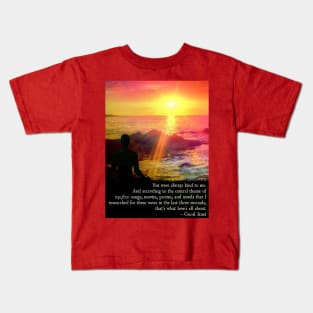 The wisdom of Good Janet Kids T-Shirt